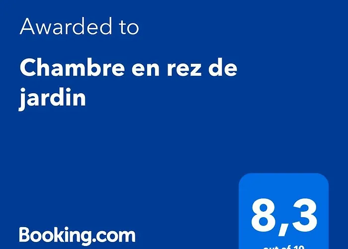 Chambre en rez de jardin